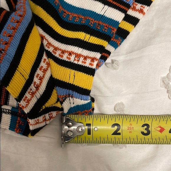 Zara Multicolor Striped Top and Shorts Set two piece nwt small - Picture 6 of 10